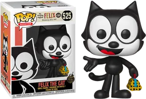 Felix The Cat Funko Pop Figure PNG image