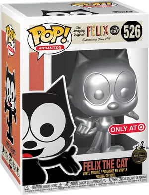 Felix The Cat P O P Vinyl Figure Box PNG image