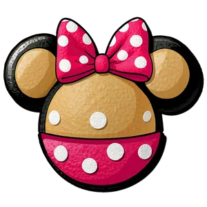 Felt Minnie Mouse Ears PNG Bcj