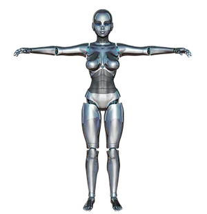 Female Android Model Pose