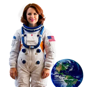 Female Astronaut PNG Vxv