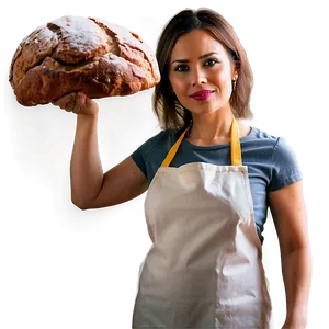 Female Baker PNG Lcm
