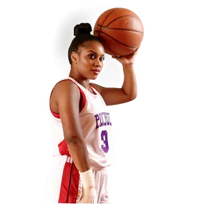 Female Basketball Player PNG Fmc
