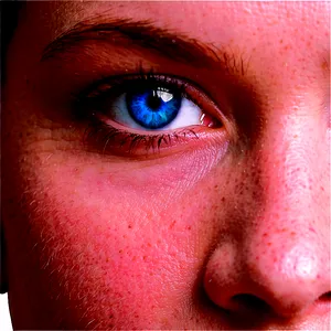 Female Blue Eyes PNG 06122024