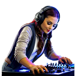 Female Dj PNG Hha79 PNG