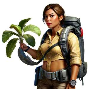 Female Explorer Png Rrp PNG image