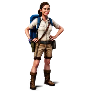 Female Explorer Png Xrd PNG image