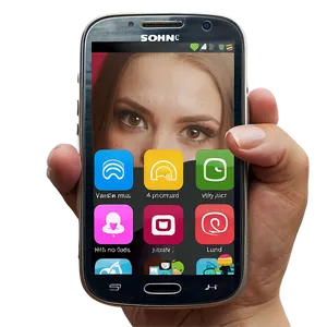 Female Hand Holding Phone Png Suk PNG image