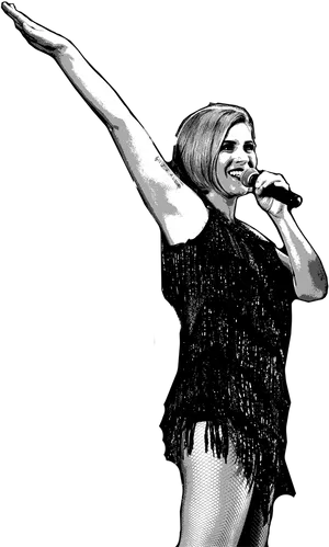 Female Singer Performing Live.png PNG