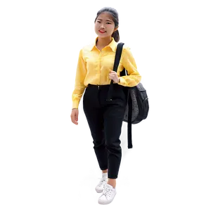 Female Student PNG Klb