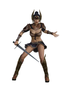 Female Warrior Fantasy Costume