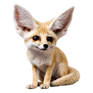 Fennec Fox With Sand Background Png 06262024 PNG image