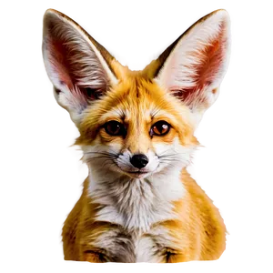 Fennec Fox With Sand Background Png 06262024 PNG image