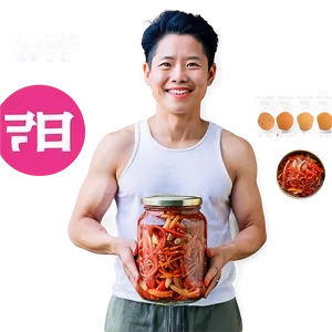 Fermented Kimchi Health Benefits PNG 06252024
