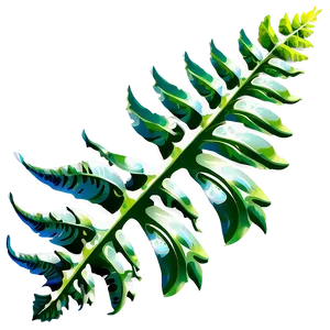 Fern Leaf Fantasy Illustration PNG Iiv58 PNG