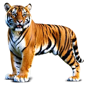 Ferocious Bengal Tiger Png Dts96 PNG image