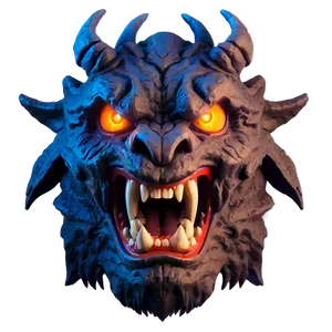 Ferocious Oni Roar PNG Ted