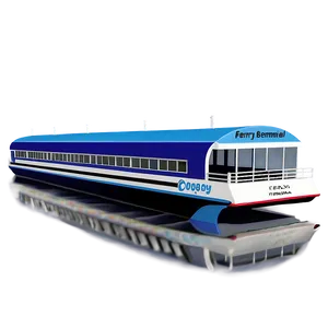 Ferry Terminal Graphic Png 06252024 PNG image