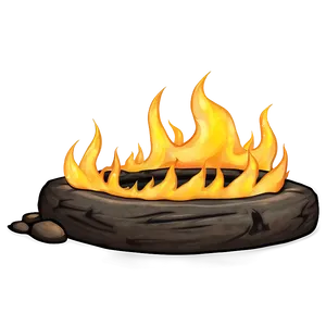 Fervent Fire Circle Art PNG Xse PNG