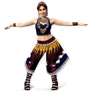 Festival Clothes Outfit PNG 05242024