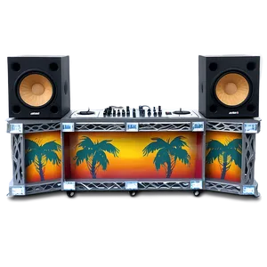 Festival Dj Booth Png Qxp18 PNG image