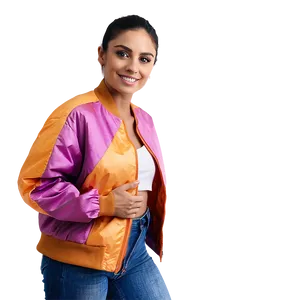 Festival Ready Bomber Jacket PNG Btc PNG