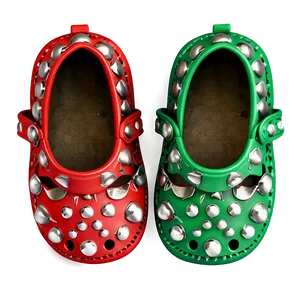 Festive Baby Shoes PNG 06262024