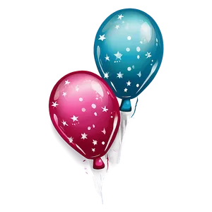 Festive Balloon Sticker Png Lpt PNG image