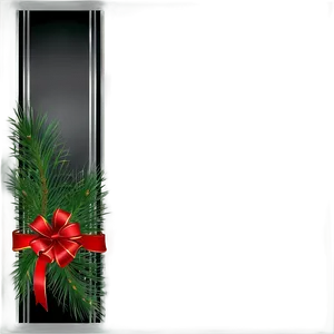 Festive Black Banner PNG Hml61 PNG