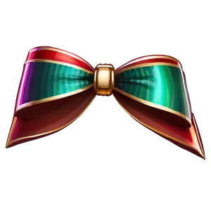 Festive Bow Gift PNG Klb34