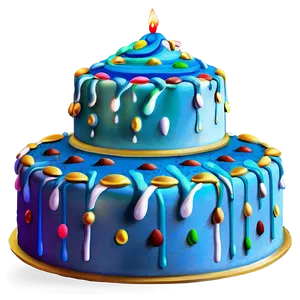 Festive Cake Emoji Png 77 PNG image