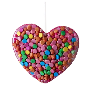 Festive Candy Heart Png 82 PNG image