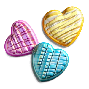 Festive Candy Hearts Png 42 PNG image