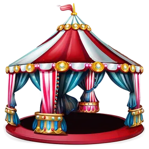 Festive Carnival Tent Design Png Vvg36 PNG image