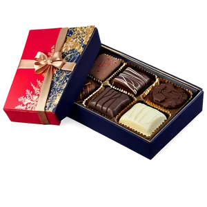 Festive Chocolate Box Png Srl PNG image