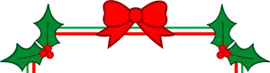 Festive Christmas Border Design PNG image