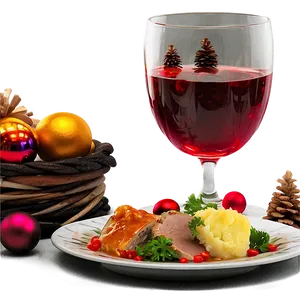 Festive Christmas Eve Dinner PNG 06252024