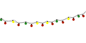Festive Christmas Lights String