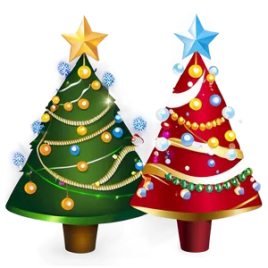 Festive Christmas Tree Transparent Png Lvy21 PNG image