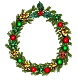 Festive Christmas Wreath