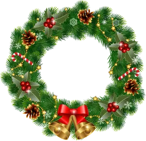 Festive Christmas Wreath.png
