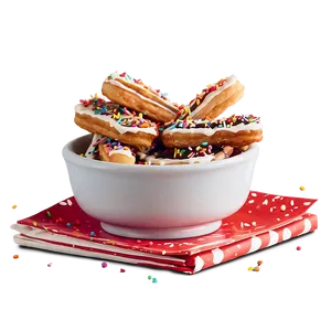 Festive Churros With Sprinkles Png 06212024 PNG image