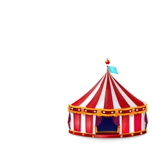 Festive Circus Marquee Tent Png 06132024 PNG image