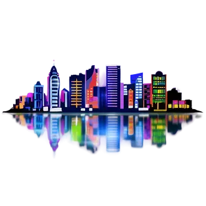 Festive City Skyline Png 71 PNG image