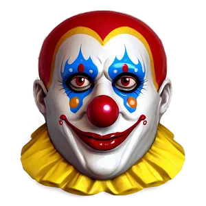 Festive Clown Mask Png Yfi PNG image