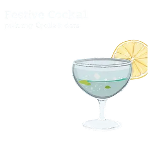 Festive Cocktail Ideas Png Swl PNG image
