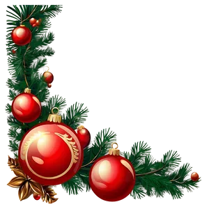 Festive Corner Vector Decorations Png Fim19 PNG image