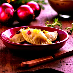 Festive Cranberry Pierogi Png 81 PNG image