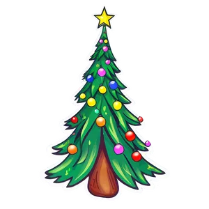 Festive Cute Christmas Tree Design PNG 62 PNG