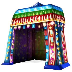 Festive Fairground Tent Png 84 PNG image